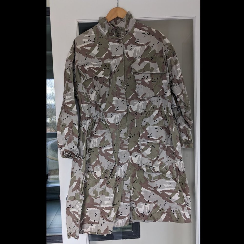 Wood Wood Trench Coat Size S